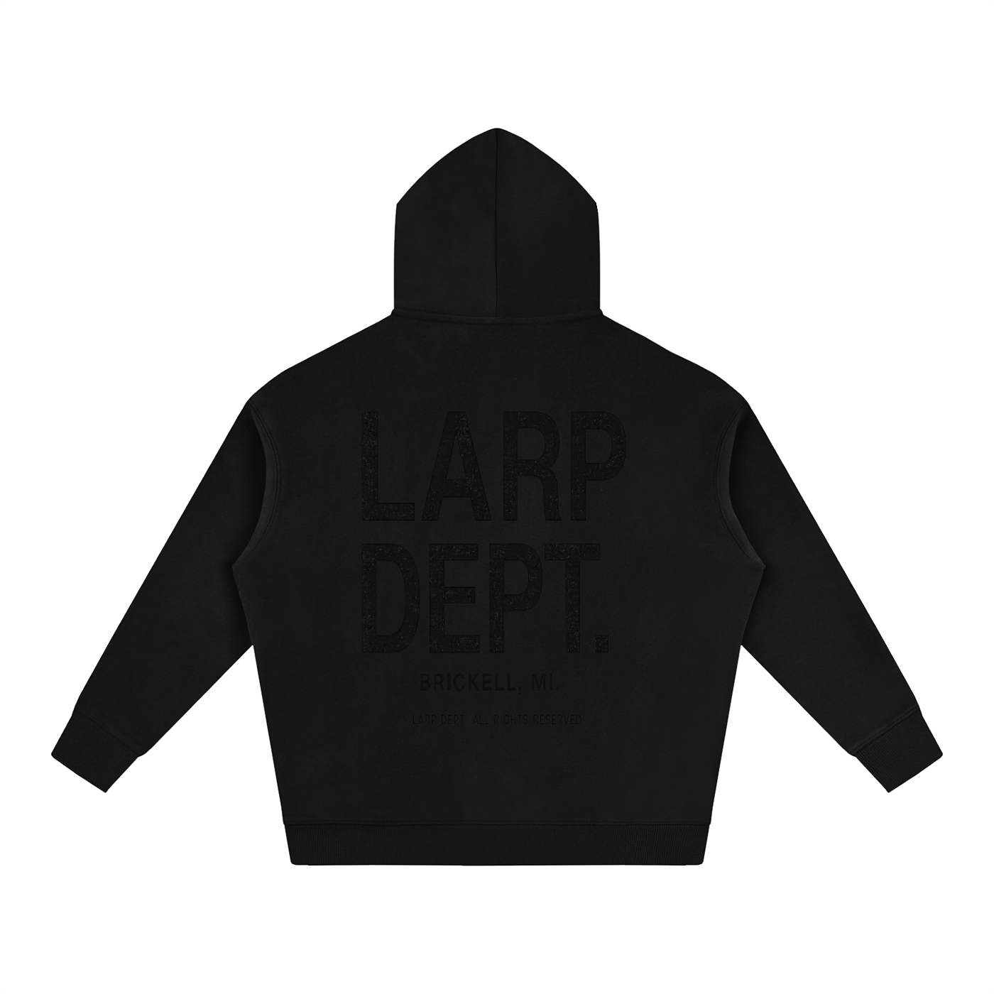 Blacked-Out LarpDept Hoodie