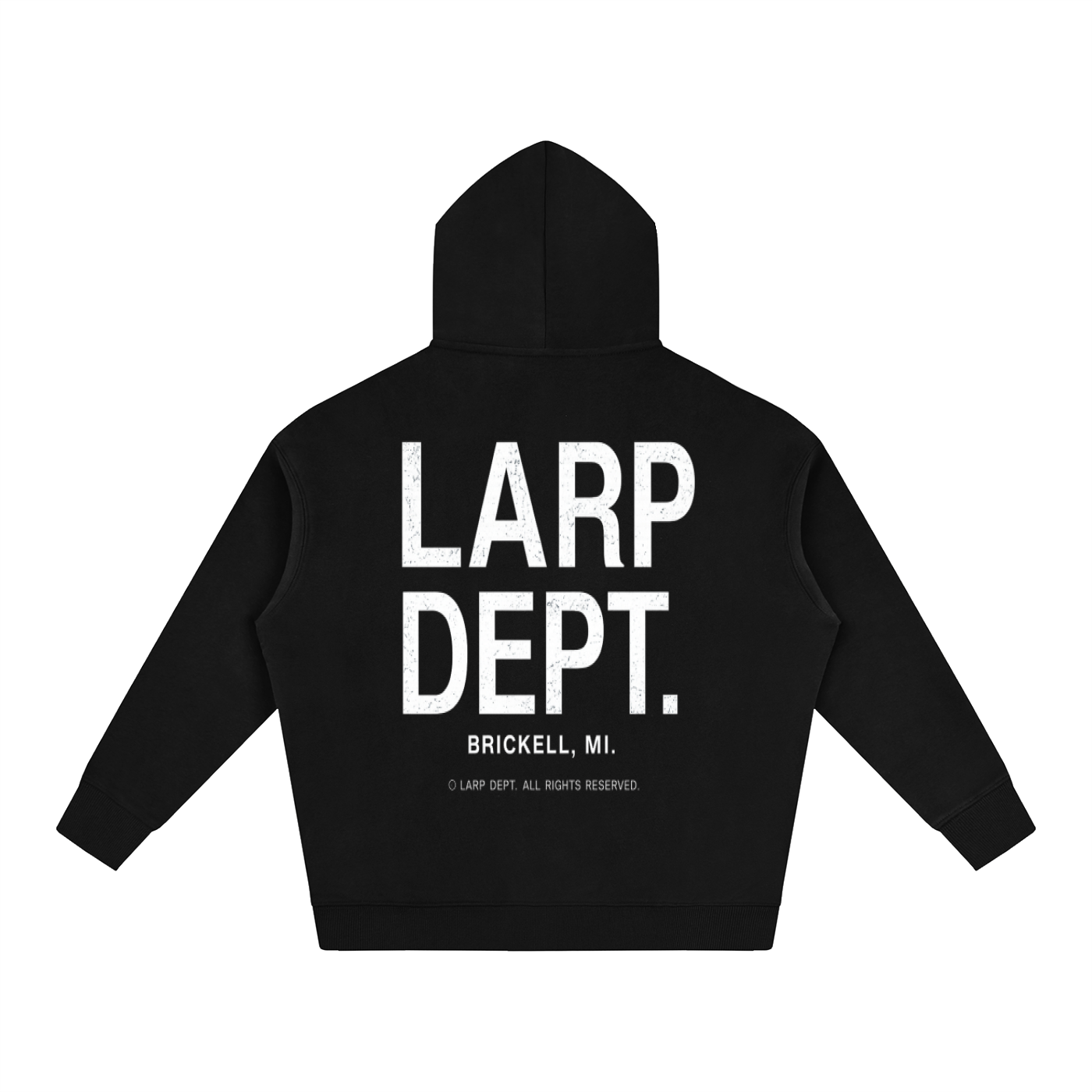 Black LarpDept hoodie